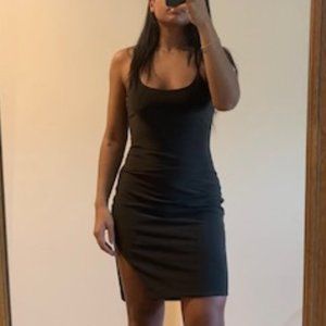 Olive Green Bodycon Mini Dress